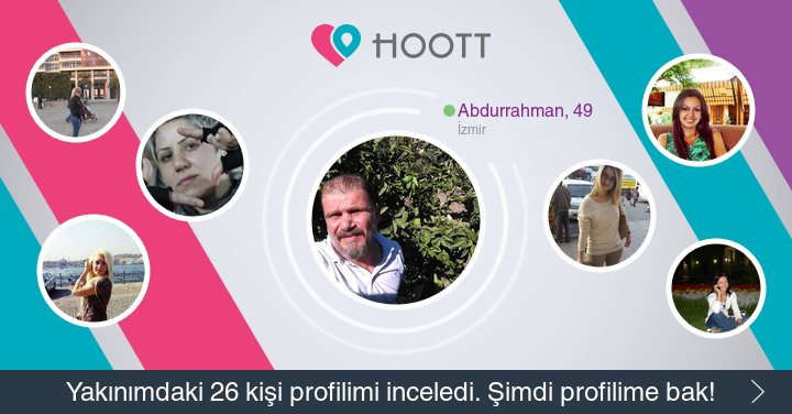 #HOOTTapp Çevrendeki yeni kişilerle tanış ve sohbet et! HOOTT ile Eğlen! goo.gl/jPUaB0