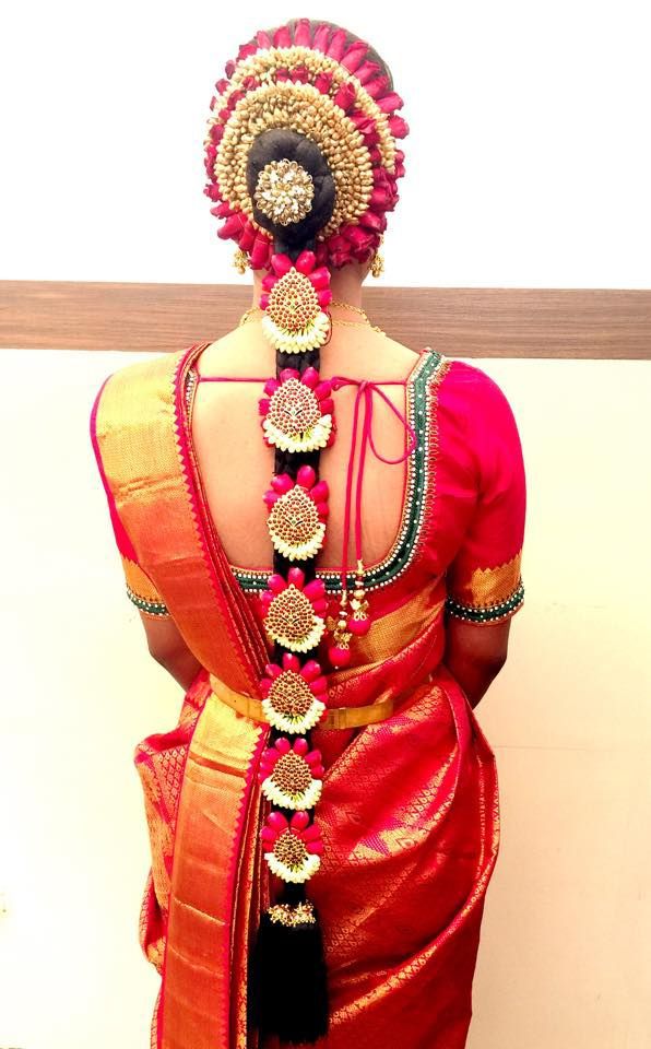 south indian best bridal hairstyles - ShaadiWish