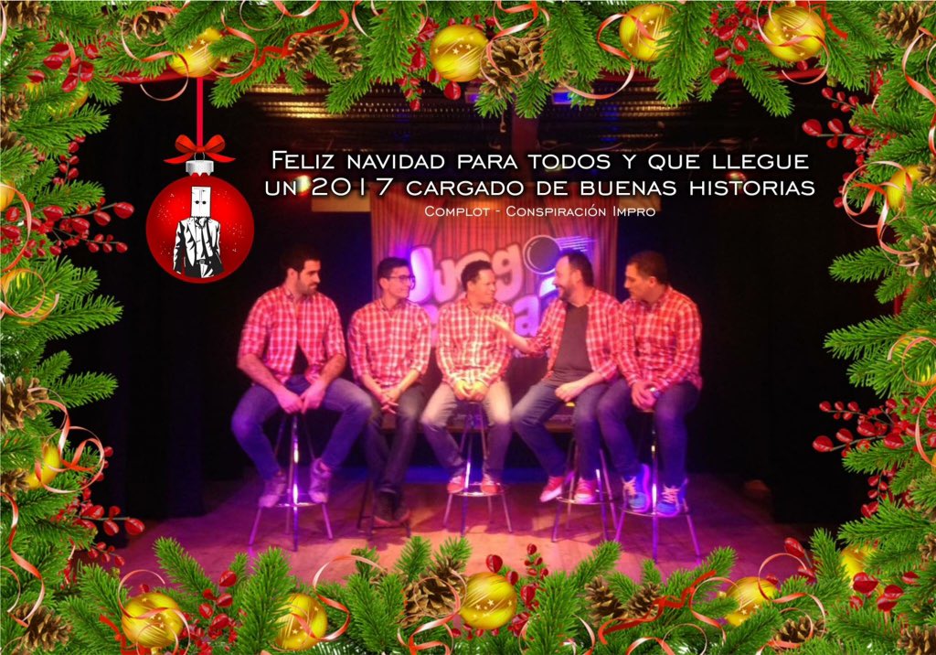 ComplotImpro's tweet photo. ¡Felices fiestas para todos nuestros conspiradores! https://t.co/4CvGgzW8sW