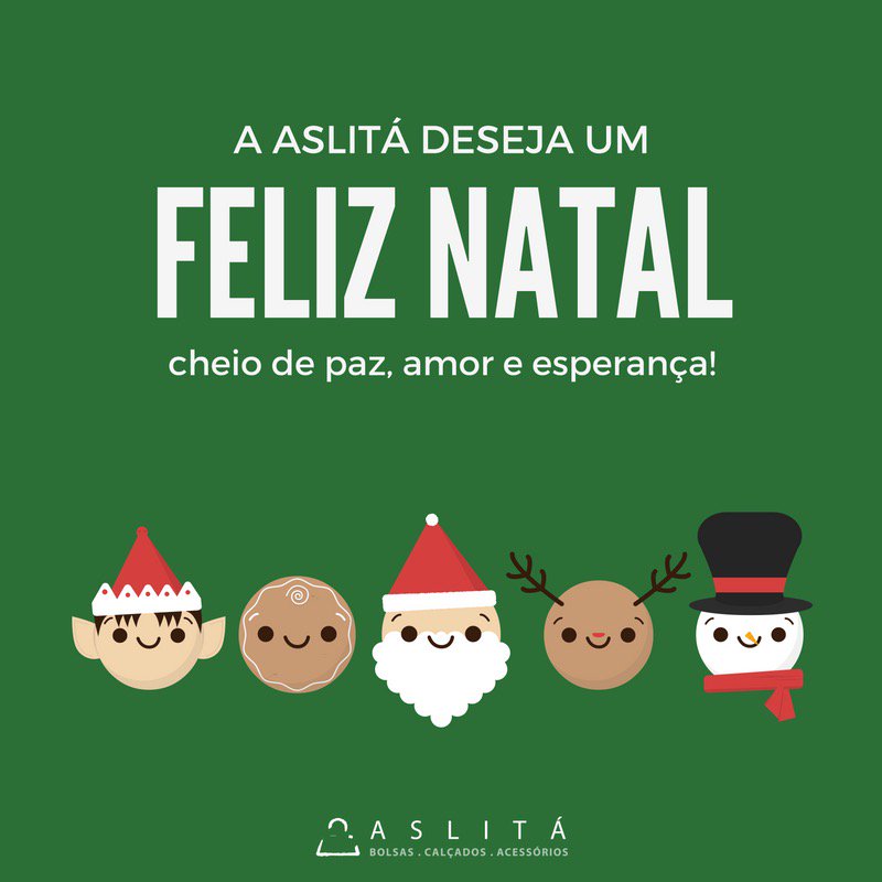 ASLITABOLSAS's tweet photo. Tempo de reunir os amigos e a família e celebrar momentos de amor, união e esperança! A Aslitá deseja Boas Festas! https://t.co/qXHUKsy0pC