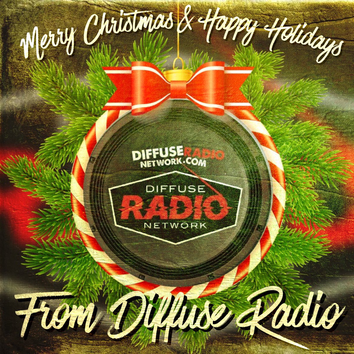 DiffuseRadio's tweet photo. Merry Christmas and happy holidays from diffuse radio https://t.co/oPBSdkqPLo