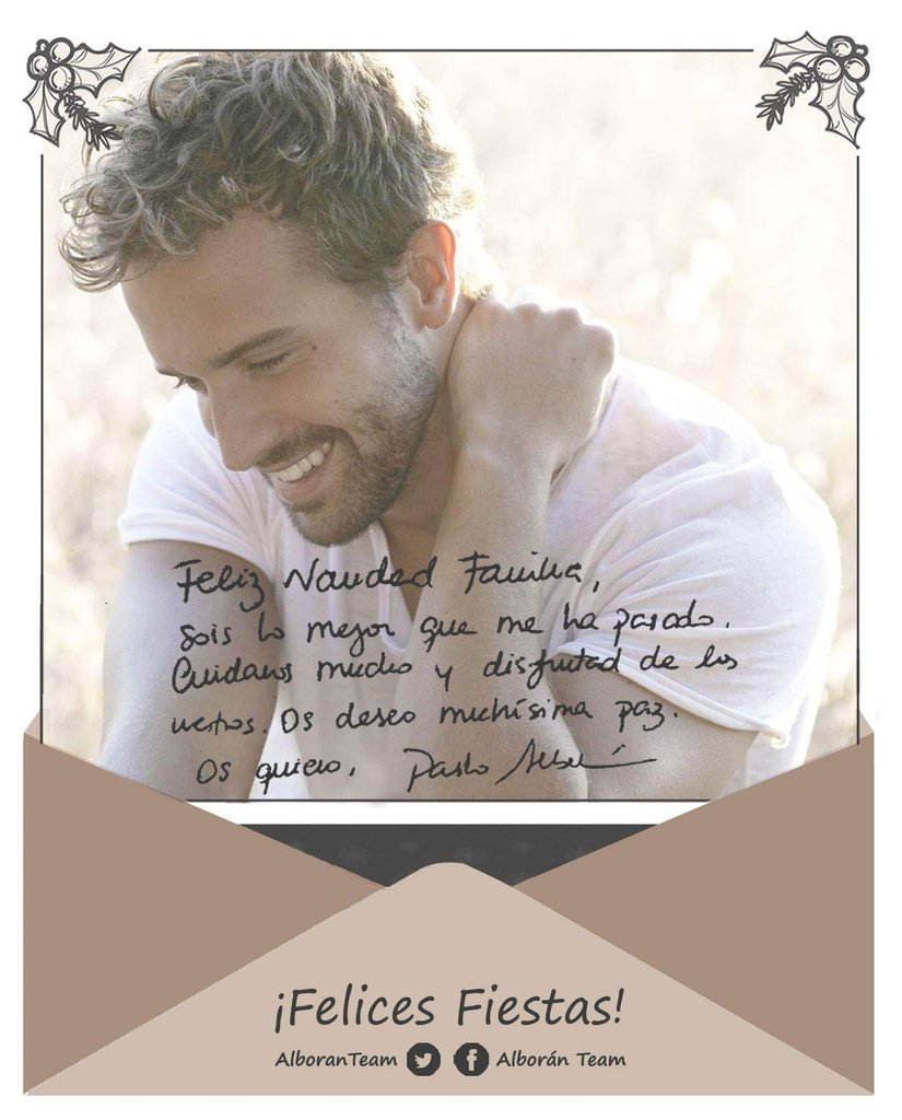 AlboranTeam's tweet photo. .@pabloalboran os desea una feliz Navidad 🎄🎅🎁 👑 con esta especial postal navideña. ¡Felices fiestas de parte de todo el Equipo! 😊 https://t.co/HhX13BqbAb