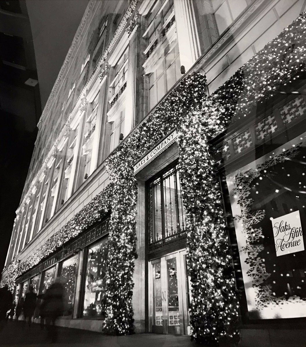 saks's tweet photo. On behalf of everyone at Saks Fifth Avenue, we wish you a wonderful Holiday. May these days be filled with warmth, laughter and love. https://t.co/O6bY7PpXHO