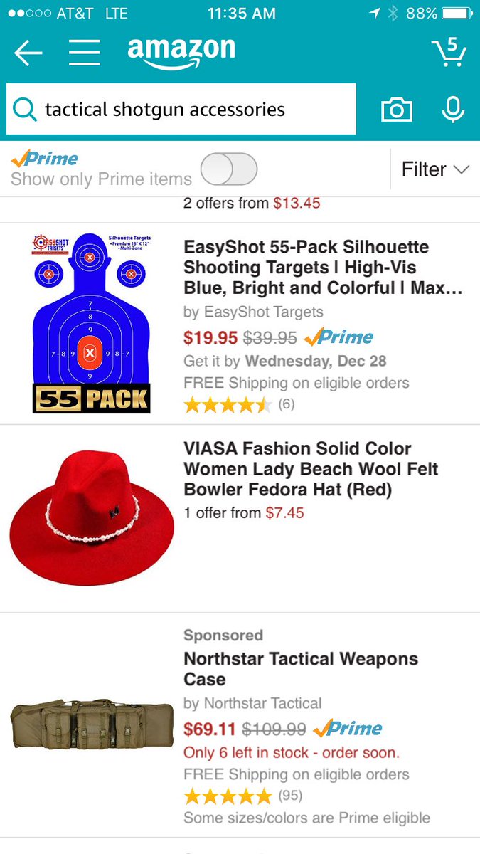 davelawyer's tweet photo. Is a red pimp hat
considered a tactical 
shotgun accessory? https://t.co/kNzZnNNDAo