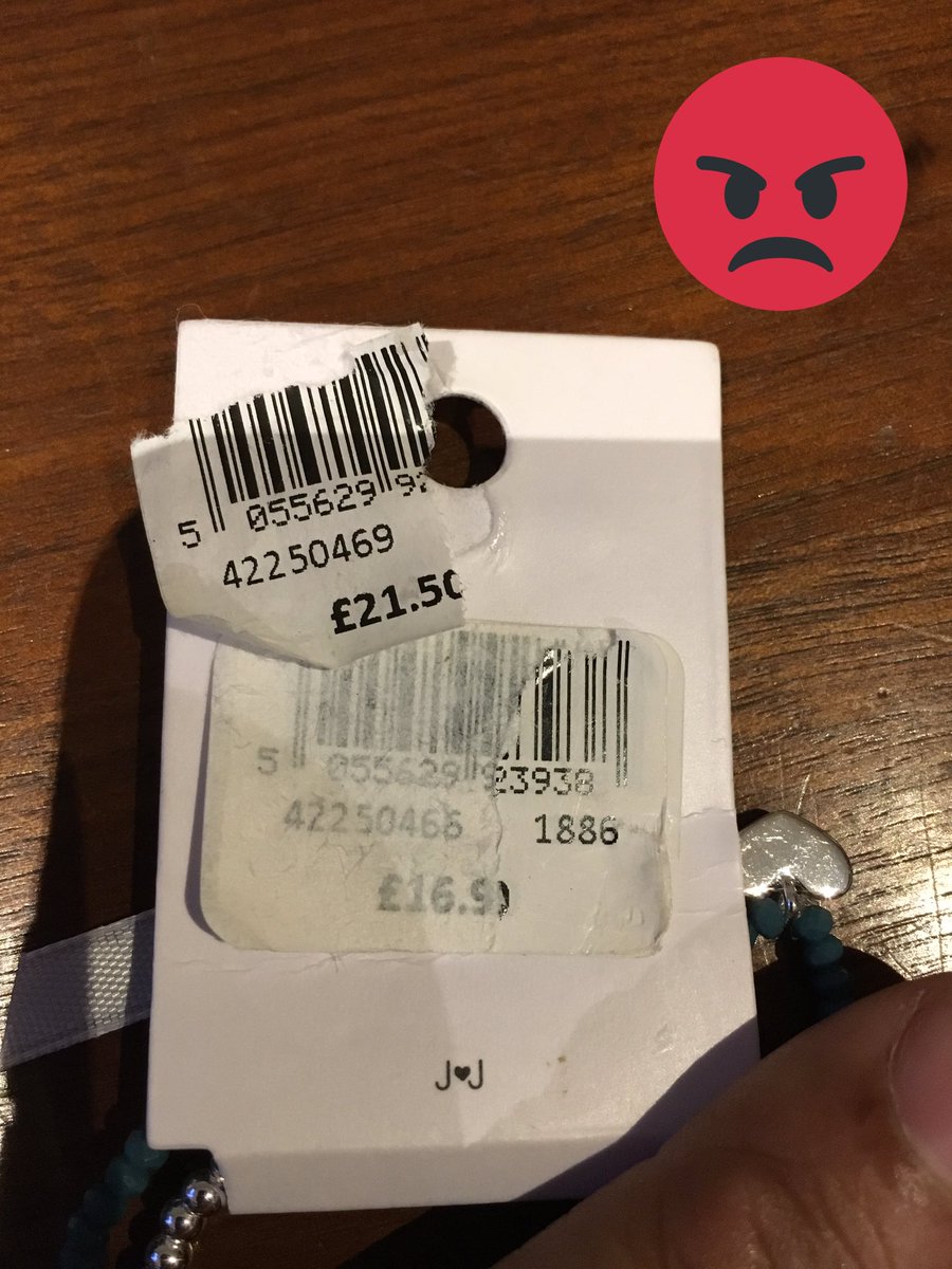 My daughter just got a Xmas present for her mum from <a href="/johnlewisretail/">John Lewis & Partners</a>, we notice an interesting pricing strategy. Anyone else notice?