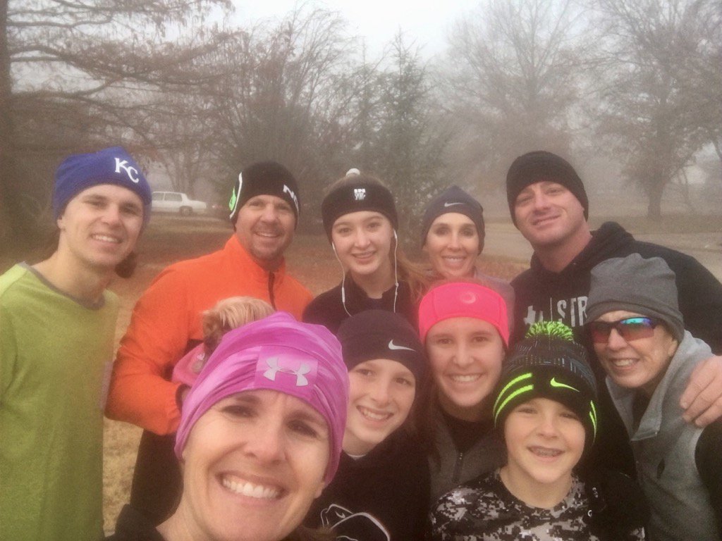 1st annual Family Jingle Bell jog.  Ages 11 to 75.