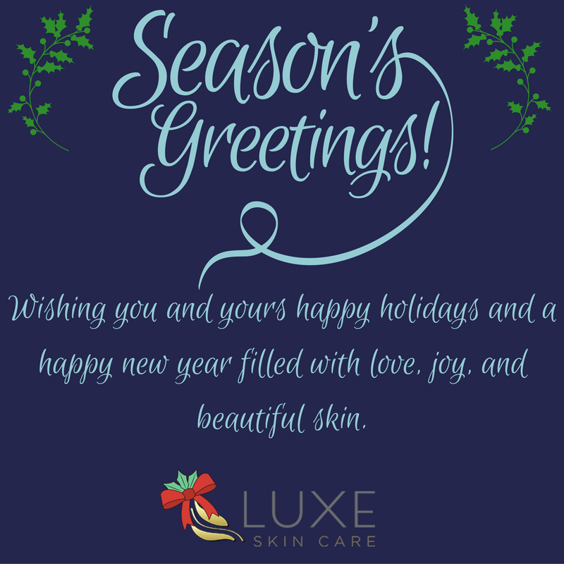 LuxeSkinCare's tweet photo. Season's Greetings https://t.co/pP3HXBOq56 https://t.co/95nPA71gBL