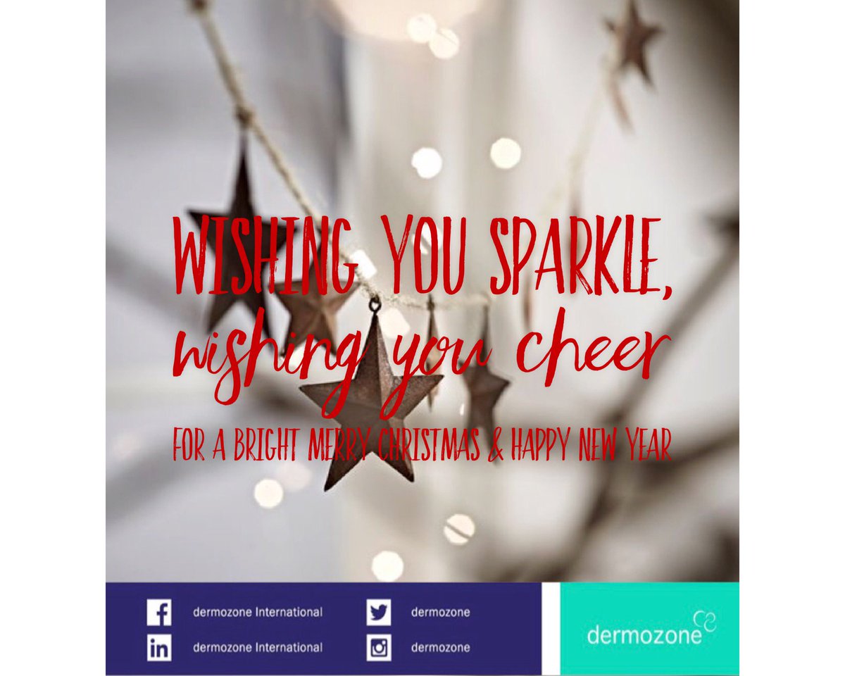 dermozone's tweet photo. Merry Christmas and Happy New Year! #LiveBetter https://t.co/WkVngD1bDm