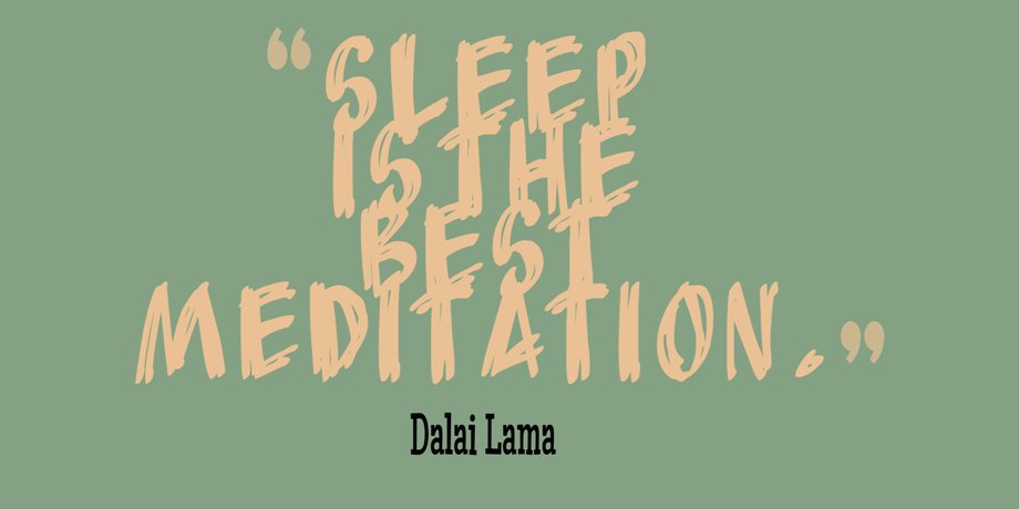 mylifenbalance's tweet photo. "Sleep is the best #meditation!"

@mylifenbalance #burnout #balance #wellness #health #fitness #quote #sleep https://t.co/AO5VdslQ49