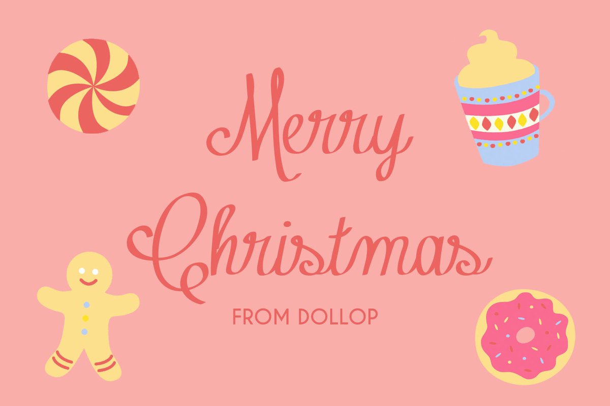 DollopApp's tweet photo. Merry Christmas from #DollopApp 💕🎄⛄️⭐️ https://t.co/eLHuNc9orX