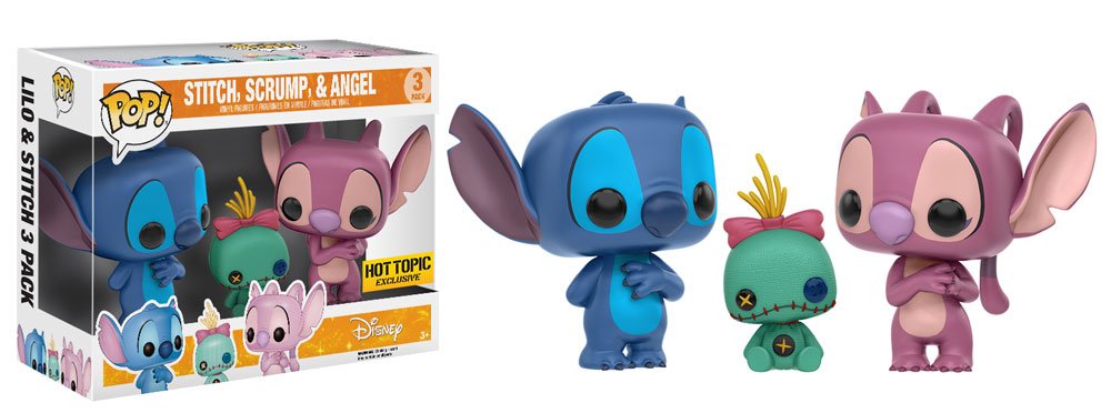 RT &amp; follow <a href="/OriginalFunko/">Funko</a> for the chance to win this <a href="/HotTopic/">Hot Topic</a> exclusive Stitch, Scrump &amp; Angel Pop! 3-pack!