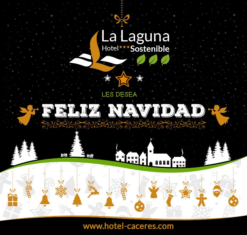 Desde Hotel La Laguna os deseamos una Feliz Navidad. Que la alegría e ilusión de estos días perdure para siempre.