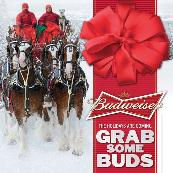 BudLightAZ's tweet photo. The holiday season is officially in full force! Grab some buds at your local retailer to help enjoy the holiday season even more! @Budweiser https://t.co/6TXuxiOXoi