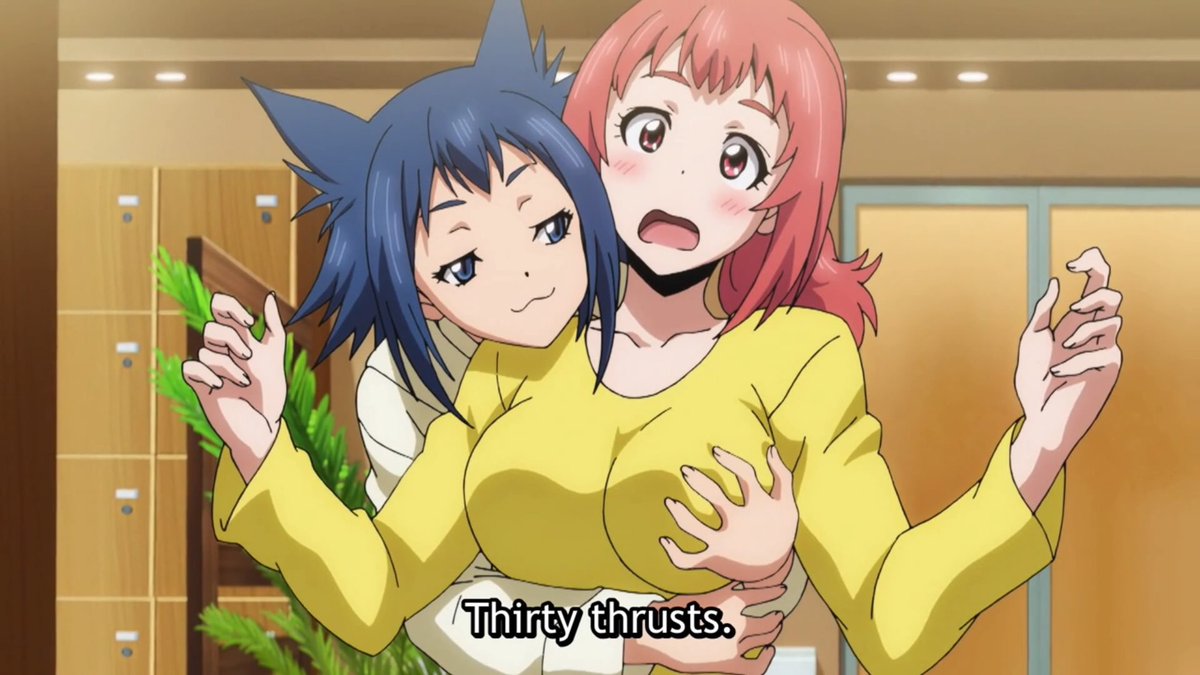 rinrokudou's tweet photo. “Thirty thrusts.” #Keijo https://t.co/Mof2vPMB5J