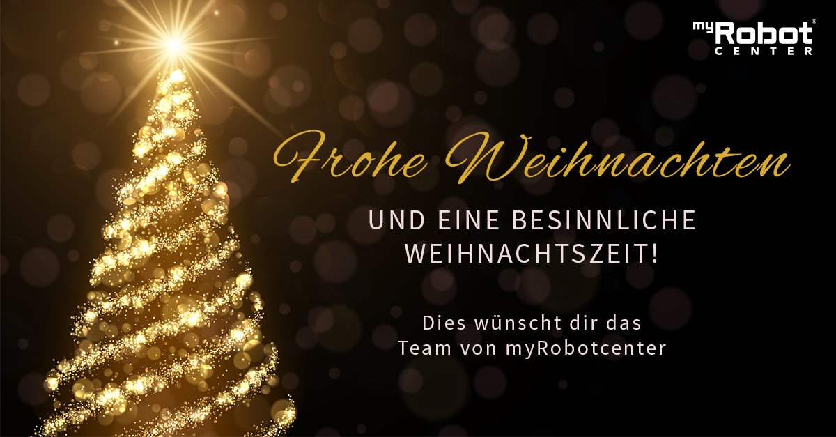 myRobotcenter's tweet photo. Wir wünschen Frohe #Weihnachten - euer myRobotcenter Team 🎄 https://t.co/bm4mYP2Rmy
