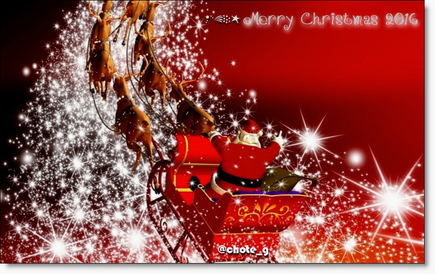 Chote_G's tweet photo. Merry Christmas สุขสันต์วันศริสต์มาส แด่ทุกท่านที่ติดตามการทวีต ขอพรจากสิ่งศักด์สิทธิ์ในแผ่นดิน บันดาลให้ความฝันของทุกท่านเป็นจริง! #MC2016 https://t.co/i49MpPyZNW