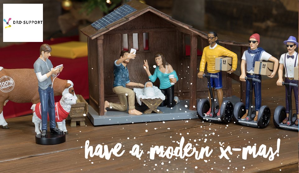 DRDSupport's tweet image. DRD Support wenst u fijne #kerstdagen toe!