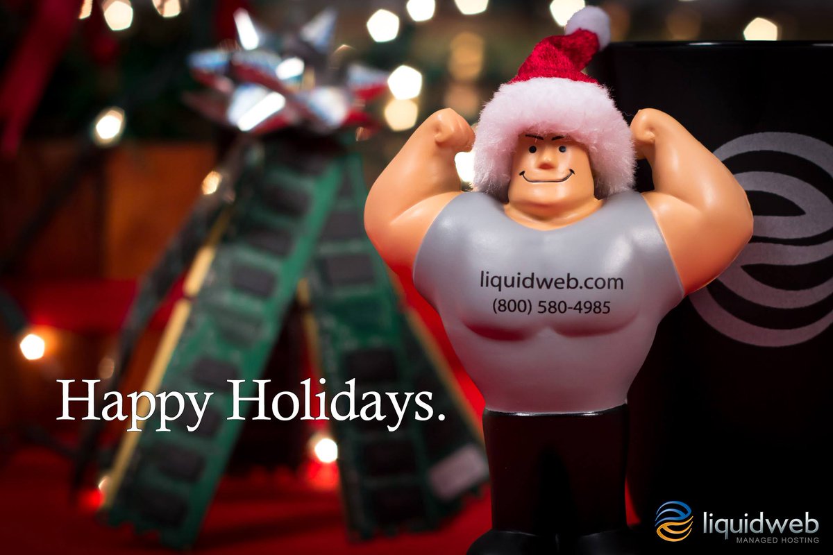 LiquidWeb's tweet photo. Best wishes this #holiday season from Liquid Web! #happyholidays #merrychristmas #christmas https://t.co/mJPT1KtiN3