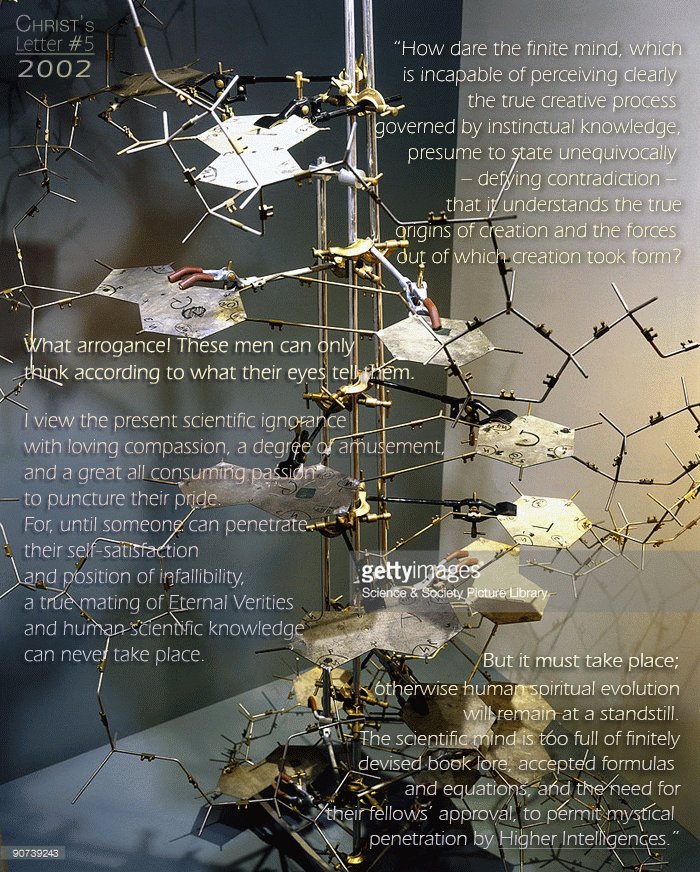 RitornaCristo's tweet photo. «Behold the glorious DNA – Lord of your creation!
From whence did the DNA cells draw their…?»
#Christ L°5, p.173/174 https://t.co/eaUv6Teny5 https://t.co/4l70CUjVPq