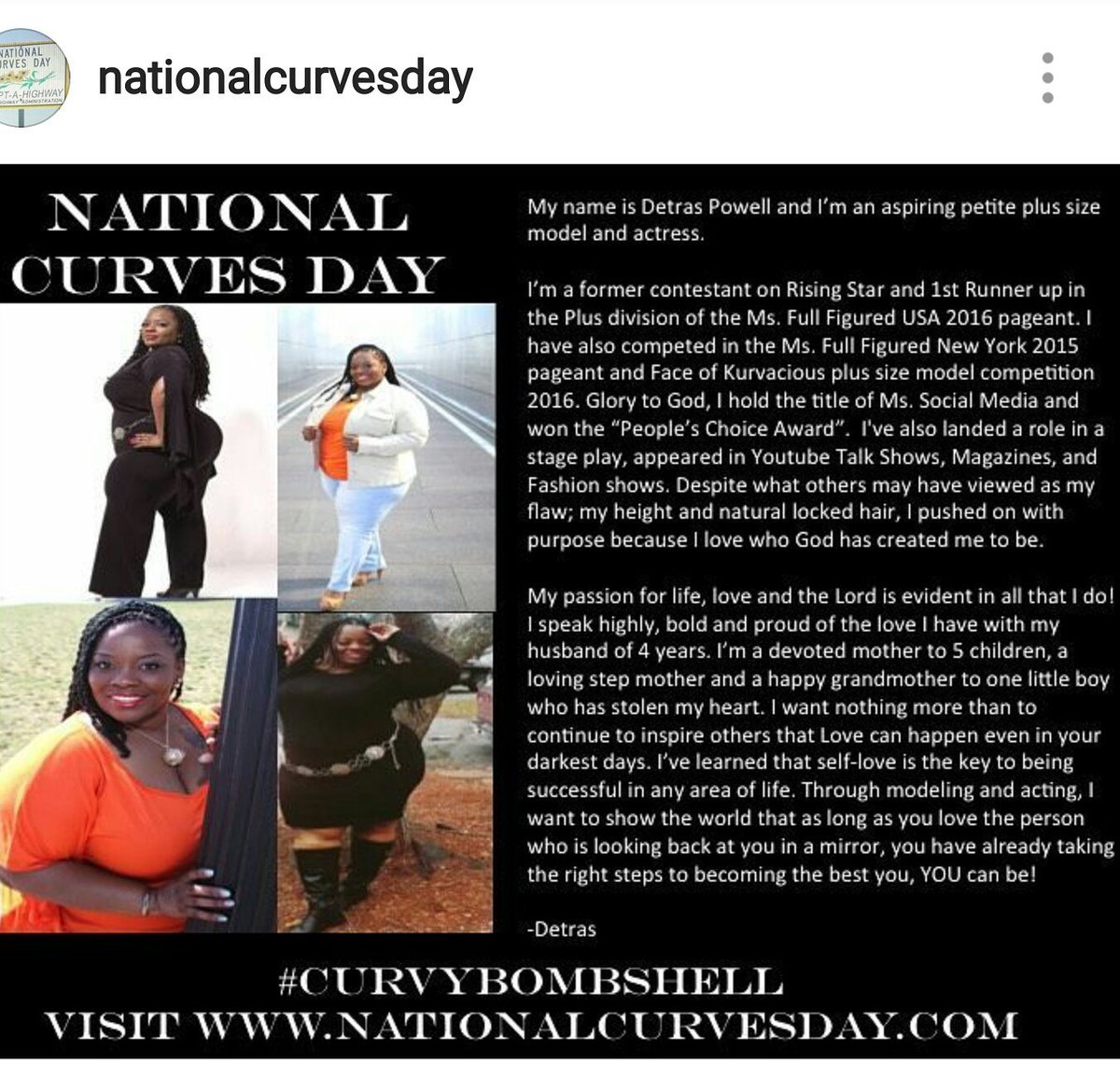 detraslpowell's tweet photo. AMAZING👑
#SELFLOVE #TIMOTHYSNELL #PLUSSIZELOVE #PLUSSIZEQUEEN #CURVYGIRLSROCK #CURVYGIRL #PLUSSIZEBEAUTY #MODEL #ACTRESS #PLUSSIZEMODEL https://t.co/1Yn3kSlaGX