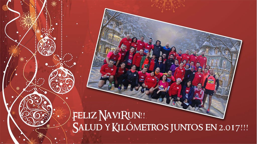 El equipo de Deportes Madrid Running Club os desea Felices Fiestas y muchos kilómetros para este año que acaba de comenzar!!