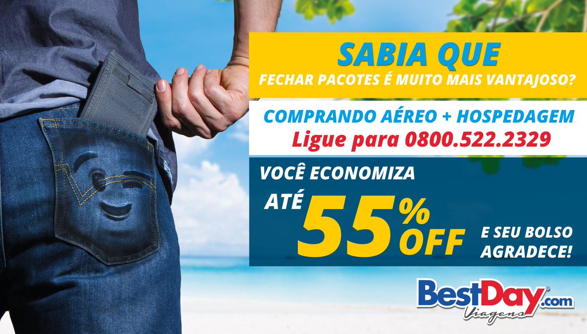 BestDay_Viagens's tweet photo. FECHAR PACOTES É MUITO MAIS VENTAJOSO!!... https://t.co/57uGYqIuKd