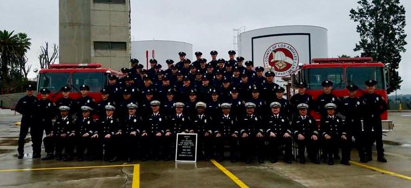 LACSafety11's tweet photo. #RC145 Earned their badges yesterday! The gift is the ability to start serving today! #Blessed #1stShiftChristmasmasEve #ProudProtectors https://t.co/fxqz1LNYPD