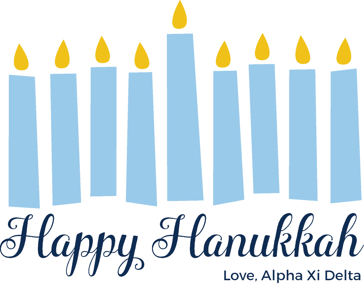 alphaxidelta's tweet photo. Happy Hanukkah! https://t.co/p3YzVqKEe2