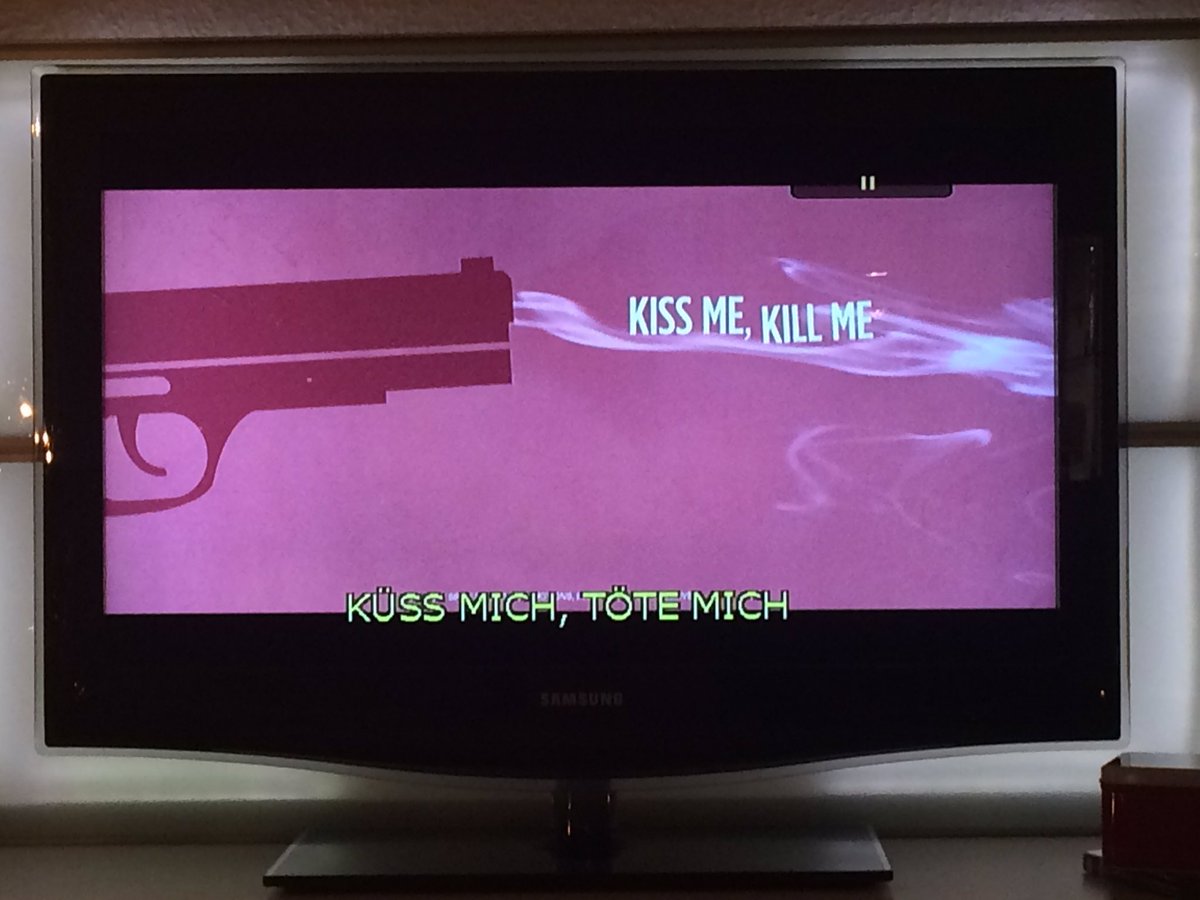 loewchen79's tweet photo. Enhancing the holiday routine - right after #maketheyultidegay adding a little bang to x-mas with @KissMeKillMovie https://t.co/yGHboKByRr