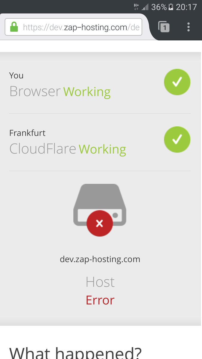 OLD_RavedmcNET's tweet image. Mal wieder Probleme mit dem Anbieter. Kann den Server leider nicht neu starten... @zaphosting