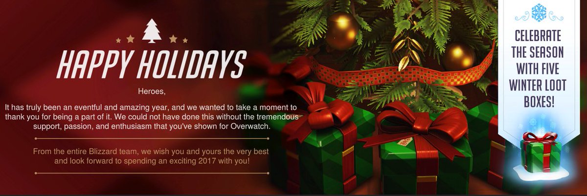 OscarINTEL's tweet image. Remember to log on and get your free loot boxes!