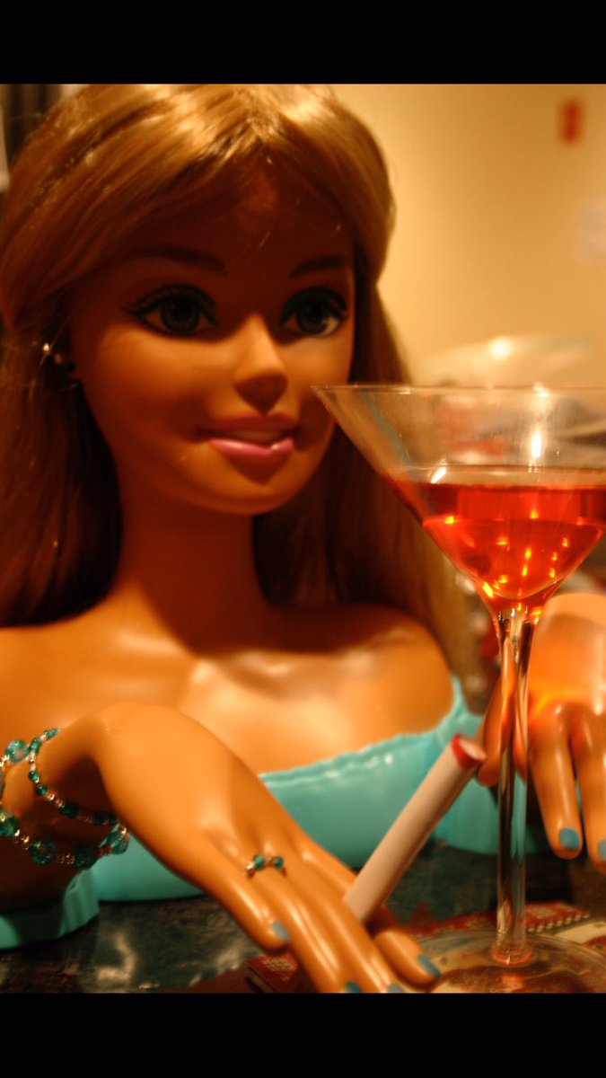 s0phmac's tweet image. Did I ever tell u guys about  Christmas 2006 when my dad took the Barbie makeup doll I got and wouldn't tell me why