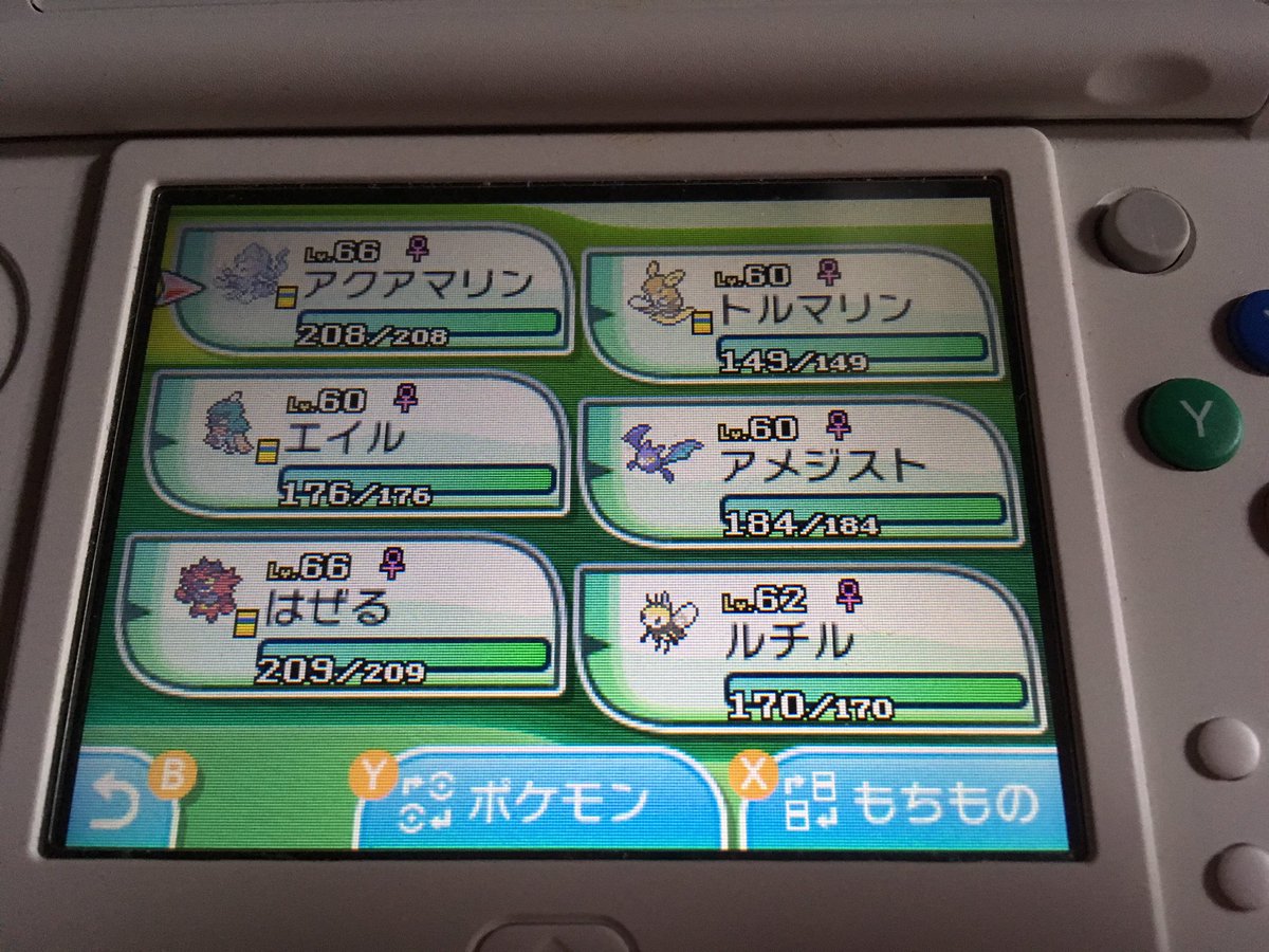 ソラン A Twitter ソランの初の殿堂入りパーティ 全員 Pokemonsunmoon ポケモンサンムーン 殿堂入りパーティ 初の殿堂入り