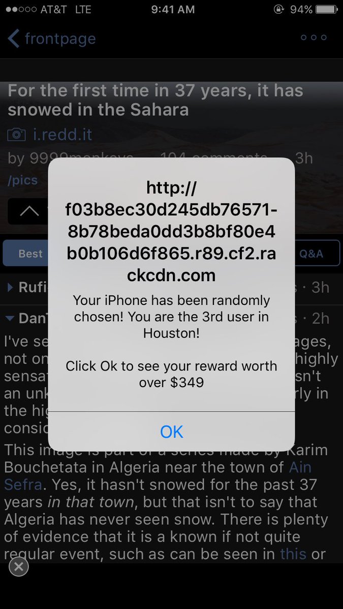 sexistlemon's tweet photo. .@OneLouderApps what the actual fuck is wrong with your app #Reddit #baconreader https://t.co/6ErAIRvBtV
