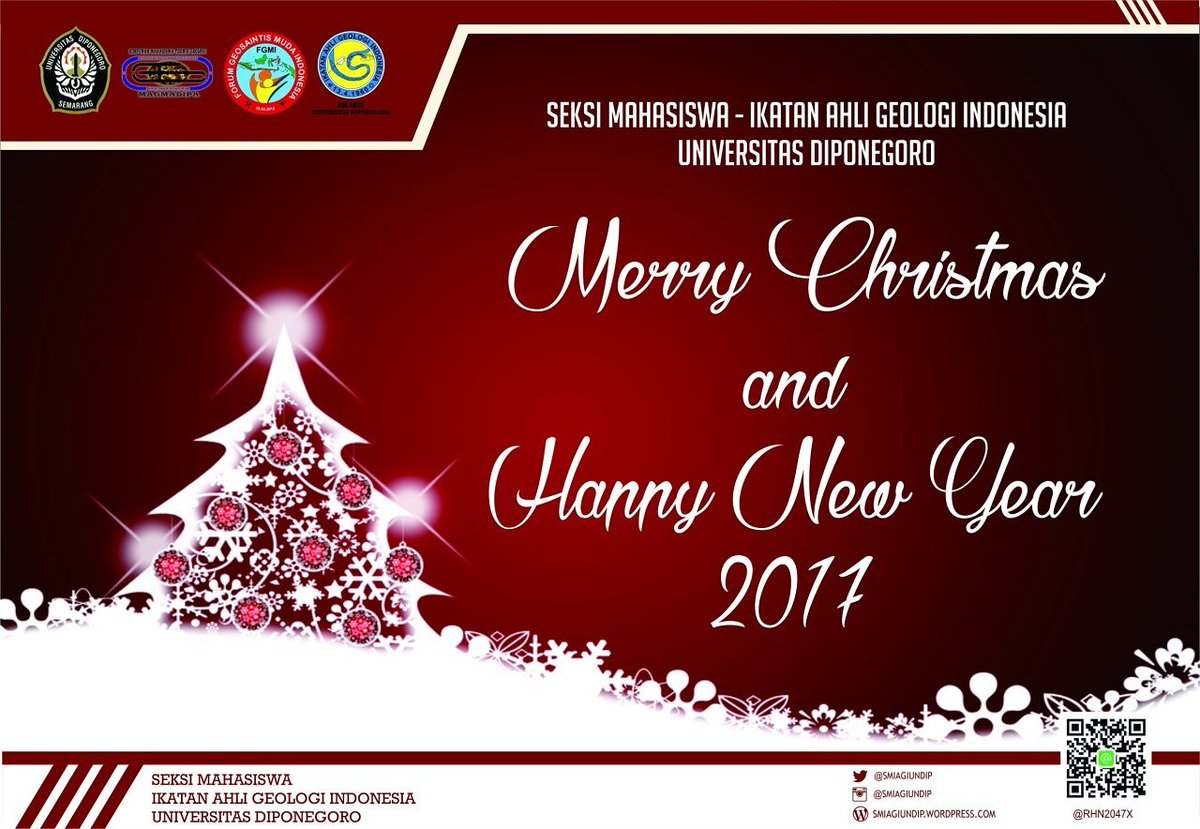 SM IAGI UNDIP mengucapkan Selamat Hari Natal bagi yang merayakan !!!

#JiwaMudaSemangatMerdeka