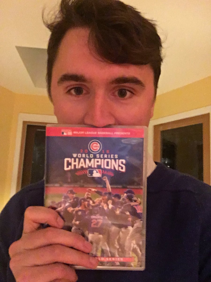 charliekirk11's tweet image. A little early Christmas present. Can&apos;t wait to watch! #GoCubsGo