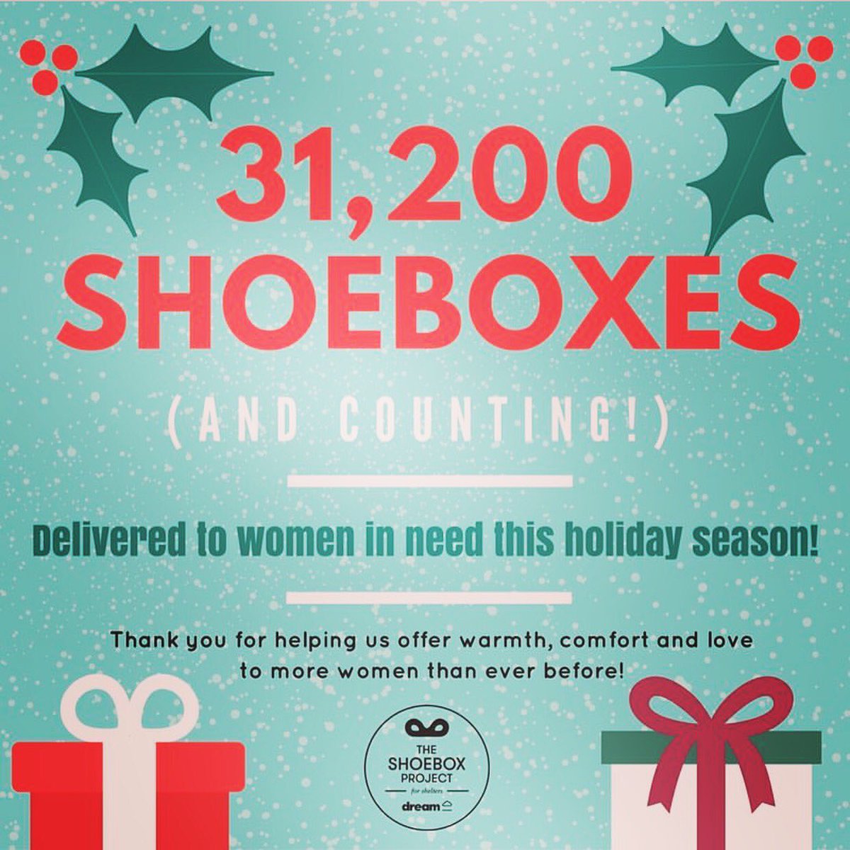 BenMulroney's tweet image. Thank you to everyone who helped bring love into the lives of over 30,000 deserving women in canada and the US this holiday season!