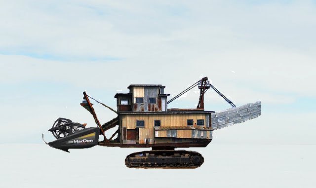 Tracks and FD70 added to the dredgbine.
