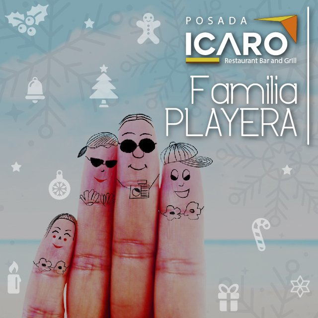 PosadaIcaro's tweet photo. Disfruta tu Navidad junto a tus seres queridos, exprésale hoy más que nunca que los amas. https://t.co/6t7aCkgGjl