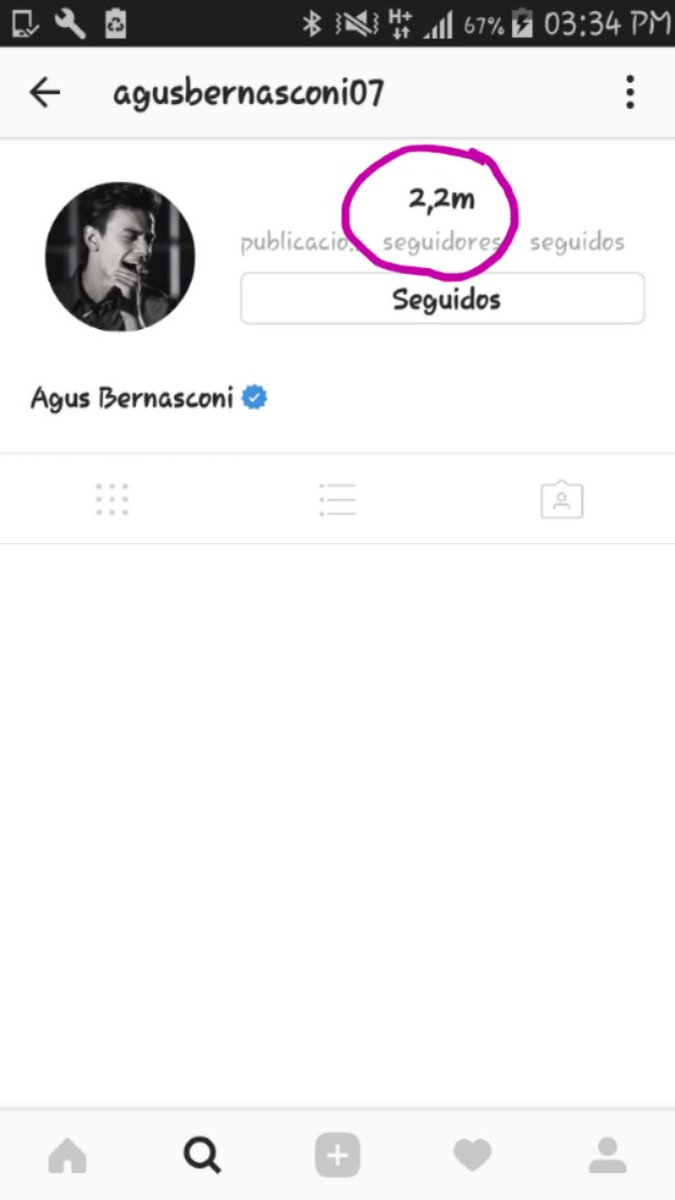dafny_martinez's tweet photo. @agus_bernasconi 
Felicidades Agus..!! 🎉🎉
Llegastes a los 2MILLONES en tu cuenta de Instagram..📱🎉📷

#AgusYSus2Millones
#Bernasconistas 

-🎄 https://t.co/05Vr3hZNNi