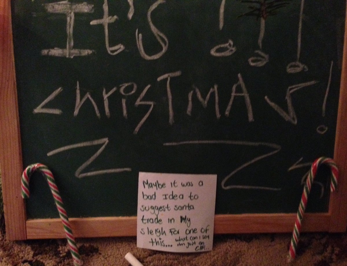 LAnneEposito's tweet image. Merry Christmas Eve! OurElf decided to trade in Santa's Sleigh for a hot air balloon! Not very efficient. #SantaHelp