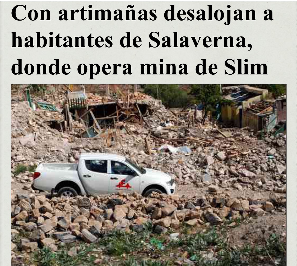 Mboe55's tweet photo. Despojo rapaz a pobladores x las mineras no tiene límite bajo el cobijo d GOB d EPN URGENTE LA ORGANIZACIÓN  POPULAR https://t.co/5NvyetzFnl https://t.co/tToGHMM9iT
