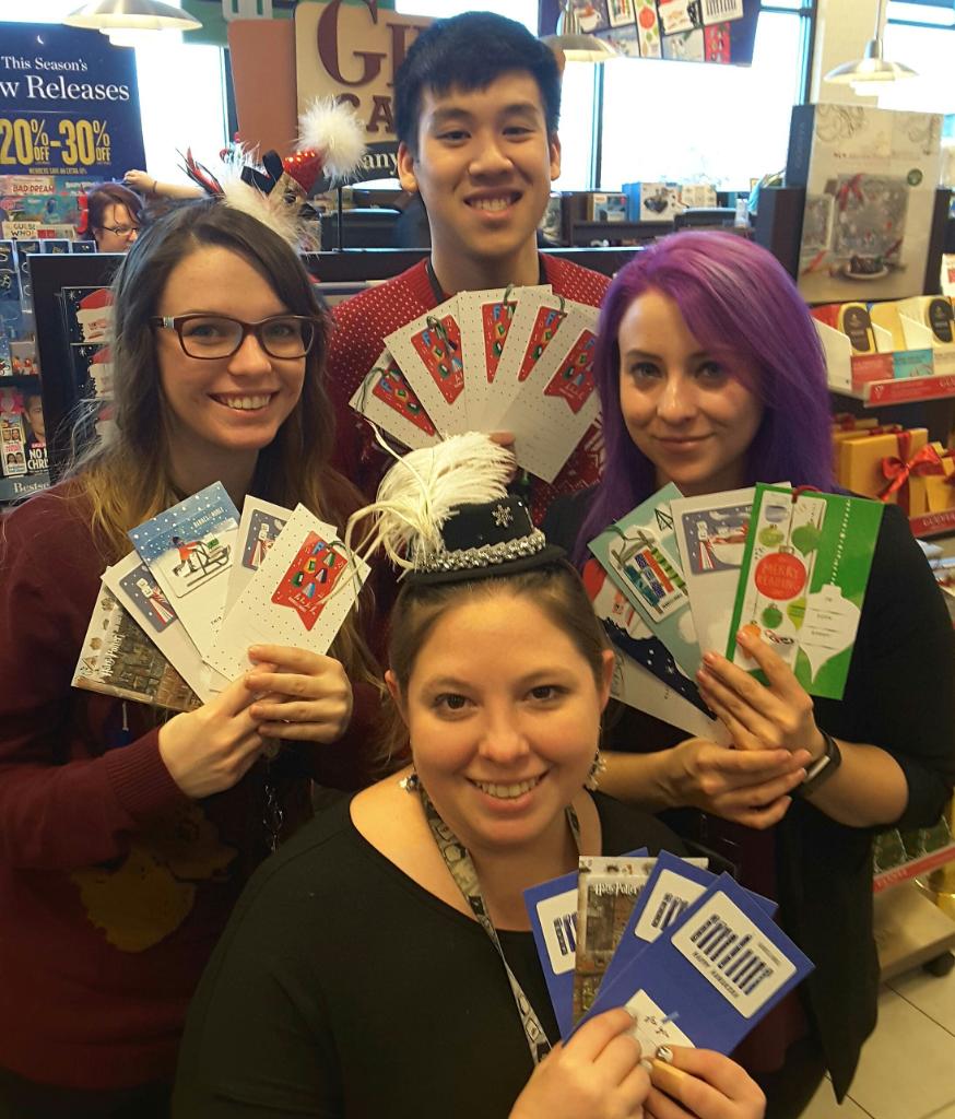 BNBradley_Fair's tweet photo. Just a couple of hours left! We're open until 6pm Christmas Eve! Gift cards are still a great idea for #Readers! #BestElfEver #BNGiftGoals https://t.co/WN1NYtRHox