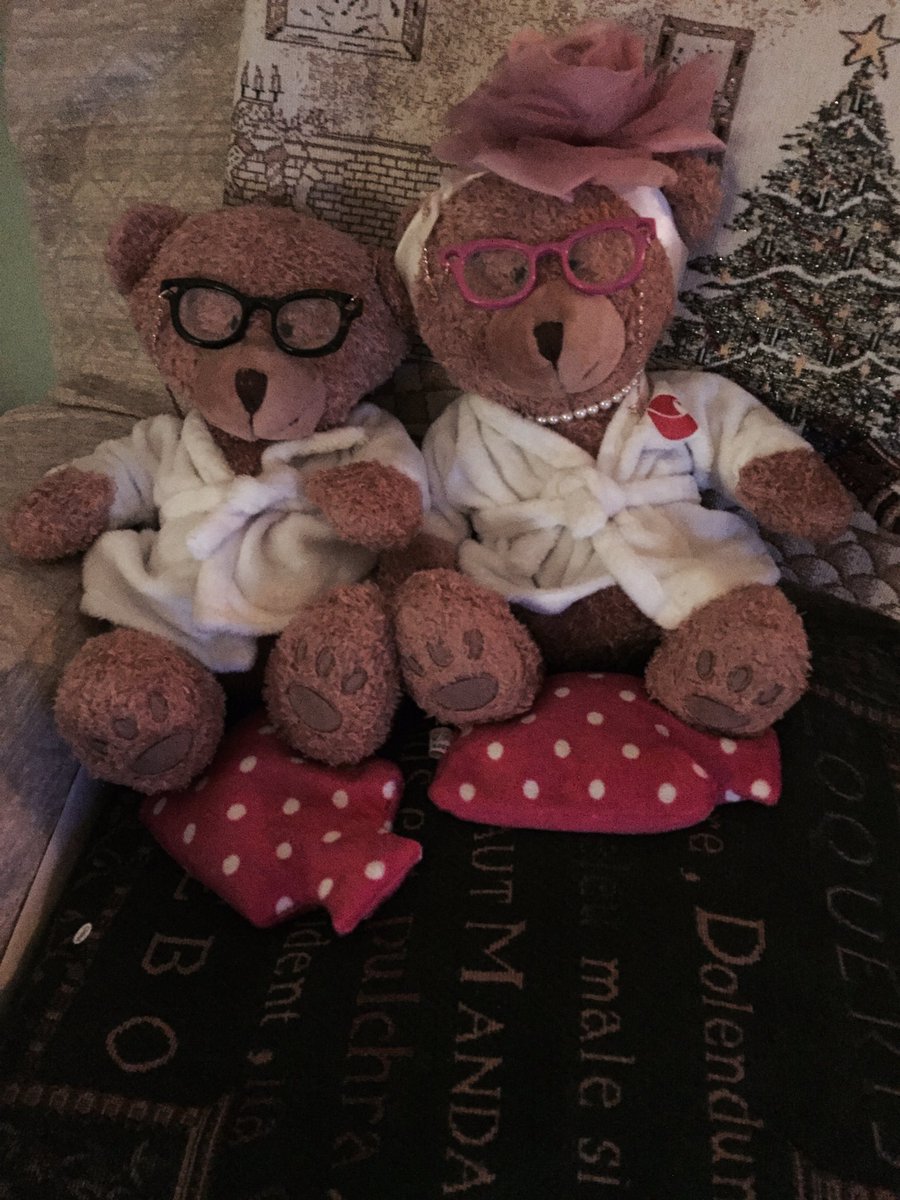 RBHHousekeeping's tweet photo. #VictorBear Victor and Victoria hav opened a wee early 🎁 of matching hot water bottle. @VisionsVictor @visionss_group #cantwait #santa #xmas https://t.co/YsUzm1wiDP