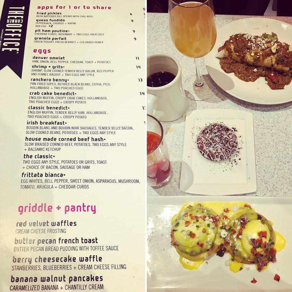 Kicked off Christmas Eve Day sampling the new Disco #Brunch menu at @tcodenver Bottomless mimosas and bloodys, red …