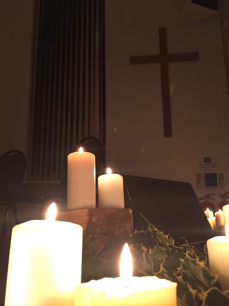 Only 45 minutes to go before Christmas Eve communion <a href="/RhiwbinaBC/">RBC</a>