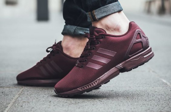 adidas flux maroon