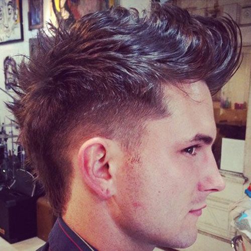 Men S Hairstyles On Twitter 30 Faux Hawk Fohawk Haircuts