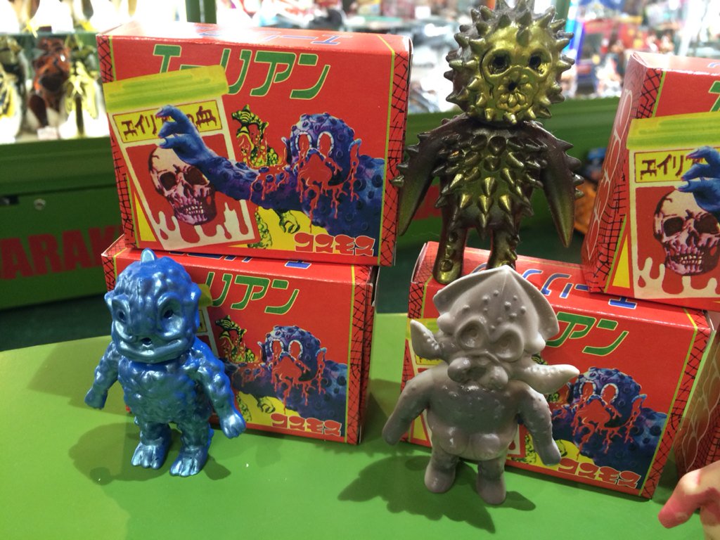 【レア・美品】RAH｜エイリアン クリアver.＜新品未開封＞ ミクロ少年塩ビ団☆】メディコム コスモス エーリアン 5体セット＋特典