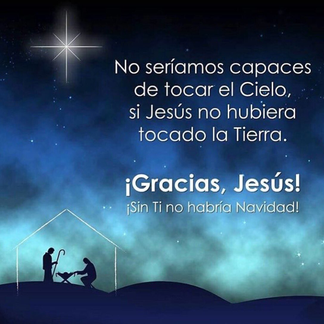 ¡Gracias Jesús!
Sin Ti no habría Navidad...
#FelizNavidad